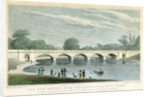 The New Bridge over the Serpentine, Hyde Park, London by MS Barenger