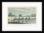 The New Bridge over the Serpentine, Hyde Park, London by MS Barenger