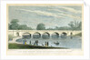 The New Bridge over the Serpentine, Hyde Park, London by MS Barenger