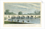 The New Bridge over the Serpentine, Hyde Park, London by MS Barenger