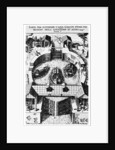 Design for hinged canal lockgates by Leonardo da Vinci by Anonymous