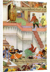 The killing of Adham Khan by Akbar by Anonymous