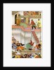 The killing of Adham Khan by Akbar by Anonymous