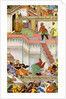 The killing of Adham Khan by Akbar by Anonymous
