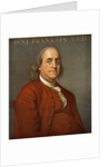Benjamin Franklin, American scientist and politician by Anonymous