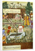 Babur superintending in the Garden of Fidelity by Anonymous