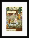 Babur superintending in the Garden of Fidelity by Anonymous
