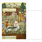 Babur superintending in the Garden of Fidelity by Anonymous