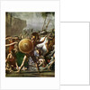 Hero worship: detail from 'The Intervention of the Sabine Women' by Anonymous