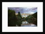 Pont du Gard, Roman aqueduct, Nimes, France by Anonymous