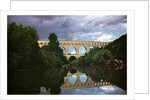 Pont du Gard, Roman aqueduct, Nimes, France by Anonymous
