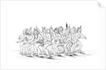 The Sioux tribe performing a bear dance by Myers and Co