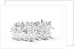 The Sioux tribe performing a bear dance by Myers and Co