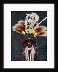 A Roro chief dressed for a ceremonial dance, Papua New Guinea by Charles Gabriel Seligman