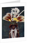 A Roro chief dressed for a ceremonial dance, Papua New Guinea by Charles Gabriel Seligman