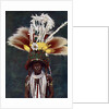 A Roro chief dressed for a ceremonial dance, Papua New Guinea by Charles Gabriel Seligman