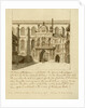 South view of the entrance to Guildhall, City of London by William Griggs