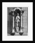 The statue of Edward VI, from the front of the Guildhall Chapel, City of London by William Griggs