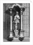 The statue of Edward VI, from the front of the Guildhall Chapel, City of London by William Griggs