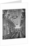 Banquet in the Great Hall for Queen Victoria, Guildhall, City of London, November 1837 by Anonymous