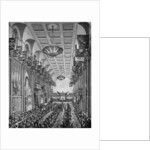 Banquet in the Great Hall for Queen Victoria, Guildhall, City of London, November 1837 by Anonymous