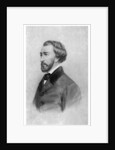 Alfred de Musset, French Romantic playwright, poet and painter, c1845-1890) by Anonymous