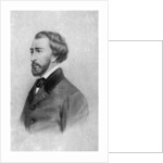 Alfred de Musset, French Romantic playwright, poet and painter, c1845-1890) by Anonymous