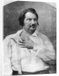 Honore de Balzac, French novelist by Anonymous