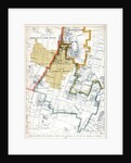Plan of the Wards and Parishes in Which the Guildhall of the City of London is Situated by Anonymous