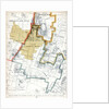 Plan of the Wards and Parishes in Which the Guildhall of the City of London is Situated by Anonymous