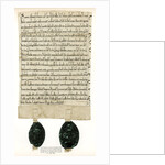 Title deed for properties surrounding the Guildhall, City of London by Anonymous