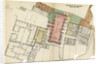 Plan of Guildhall and its surroundings, City of London by Anonymous