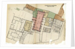Plan of Guildhall and its surroundings, City of London by Anonymous