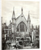 View of the east end of Guildhall and the Old Library, City of London by Anonymous