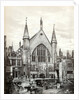 View of the east end of Guildhall and the Old Library, City of London by Anonymous