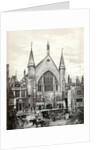 View of the east end of Guildhall and the Old Library, City of London by Anonymous
