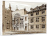 West front of Guildhall Chapel, City of London by William Griggs