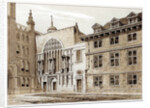 West front of Guildhall Chapel, City of London by William Griggs