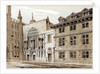 West front of Guildhall Chapel, City of London by William Griggs