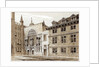 West front of Guildhall Chapel, City of London by William Griggs