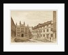 West view of Guildhall Chapel and Blackwell Hall, City of London by Anonymous