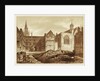 South-east view of Guildhall Chapel and Blackwell Hall, City of London by Anonymous