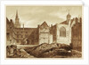 South-east view of Guildhall Chapel and Blackwell Hall, City of London by Anonymous