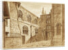 North side of Guildhall Chapel, City of London by Anonymous