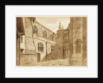North side of Guildhall Chapel, City of London by Anonymous
