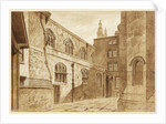 North side of Guildhall Chapel, City of London by Anonymous
