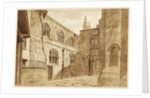 North side of Guildhall Chapel, City of London by Anonymous