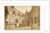 North side of Guildhall Chapel, City of London by Anonymous