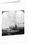 Trapped German submarine driven inshore and destroyed, World War I by Realistic Travels Publishers