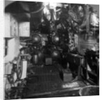 Four torpedo tubes in the forward compartment of a German U-boat, World War I by Realistic Travels Publishers